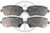 Гальмівні колодки дискові Optimal BP-12567 (фото 1)