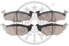 Гальмівні колодки дискові Optimal BP-10106 (фото 2)