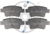 Гальмівні колодки дискові Optimal BP-12542 (фото 1)
