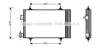 AVA PEUGEOT Радіатор кондиціонера (конденсатор) 406 99-, 607 00- AVA COOLING PEA5193D (фото 1)