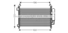 AVA HONDA Радіатор кондиціонера (конденсатор) з осушувачем Civic VIII 1.4/2.2CDTi 05- AVA COOLING HD5213D (фото 1)