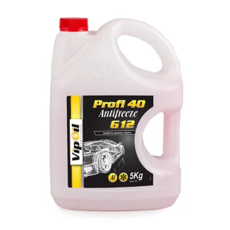 Антифриз G12 Profi 40 (червоний), 5кг х4 Vipoil 701403