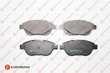 Гальмівні колодки пер. 307/C4 03-12 (BENDIX-BOSCH) Eurorepar 1619790480