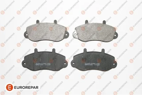 Гальмівні колодки пер. Master/Movano 98- (R15) Eurorepar 1617279280