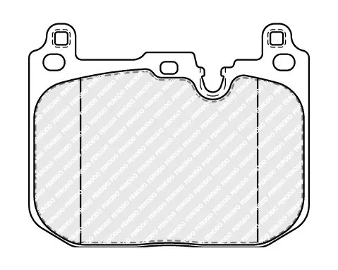 Комплект гальмівних колодок передн, MINI (F55), (F56), (F57), CLUBMAN (F54), COUNTRYMAN (F60) 1.2-2.0D 09.13- FERODO FDB5112 (фото 1)
