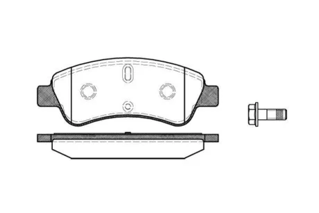 Drive+ - Гальмівні колодки до дисків Drive+ DP1010.10.0758