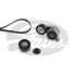 GATES JEEP К-кт ГРМ (ролик+ролик з натяжним пристроєм+ ремінь) COMPASS (MK49) 2.0 CRD 06-, MITSUBISHI OUTLANDER II (CW_W) 2.0 DI-D (CW8W) 07-12 K086PK1718