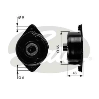 BMW ролик натяжний E60 2,0-3,0d Gates T39006