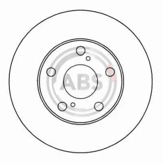 Диск гальмівний A.B.S. 16220