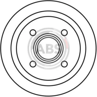 Барабан гальмівний A.B.S. 2739S