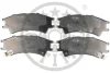 Гальмівні колодки дискові OPTIMAL Optimal BP-10261 (фото 1)