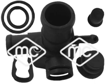 Фланець системи охолодження VW Golf/Passat/Sharan AUDI 80/A6/A4 1.9TDI 91-10 (трійник) METALCAUCHO Metalcaucho 03542