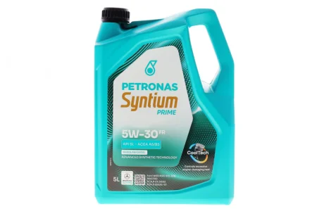 Олива моторна SYNTIUM PRIME FR 5W-30 (5L) PETRONAS Petronas 71241M12EU