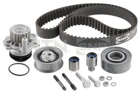 Комплект ГРМ + помпа Audi A3/Skoda Octavia/VW Caddy II/Golf/Polo 1.9TDi 95-10 (25x141z) SNR SNR NTN KDP457.370 (фото 1)