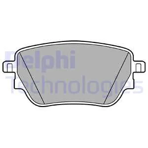 DELPHI DB Гальм. колодки задн. A-CLASS (W177) 19- Delphi LP3438