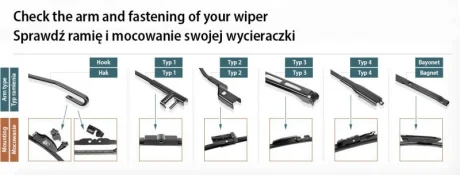 Щітка склоочисника безкаркасна передн (2шт) Flat Blades 550/475мм MERCEDES GLK (X204) JEEP RENEGADE 06.08- DENSO DF059