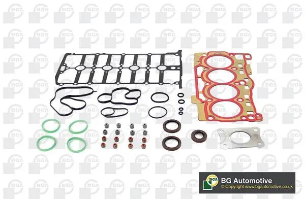 Комплект прокладок (верхній) VW Golf/Caddy/Tiguan 1.4 TSI 12- BGA HK0110 (фото 1)