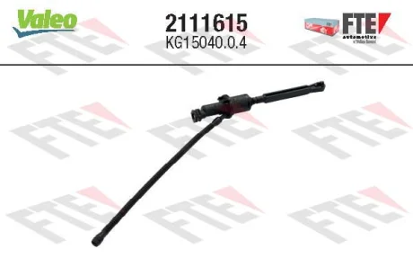 VALEO CITROEN Головний циліндр зчеплення C4 I 08-11, PEUGEOT 307 01-05, 308 09-14 Valeo 2111615