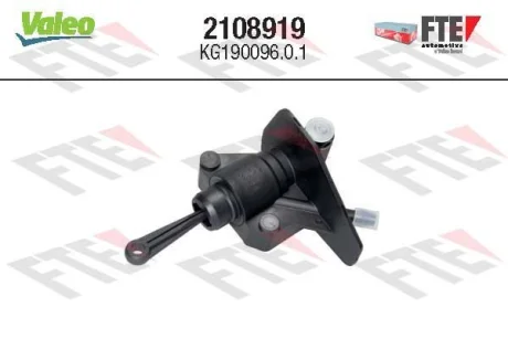 VALEO FORD головний циліндр зчеплення Fiesta 95- Valeo 2108919