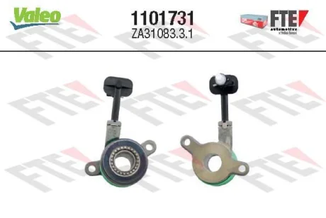 VALEO RENAULT центральний вимикач зчеплення Clio III,IV,Fluence,Kangoo,Captur,Megane II,Duster,Logan II,Sandero II Valeo 1101731