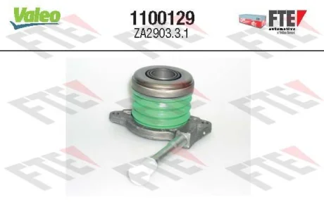 VALEO RENAULT робочий циліндр зчеплення SAFRANE 96-. MITSUBISHI Space Star, Carisma Valeo 1100129