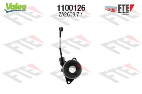 VALEO FIAT вижимний підшипник (гідравлічний) 500X Valeo 1100126