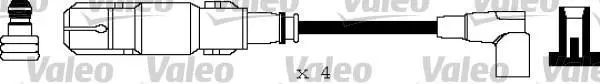 VALEO BMW дроти високої напруги (4шт) E46 1,8/1,9, E34 1,8 Valeo 346170 (фото 1)