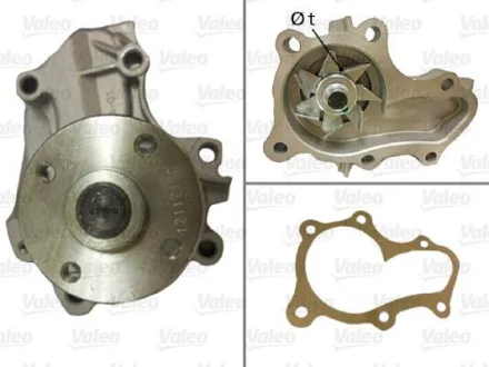 VALEO MITSUBISHI помпа води Lancer,Colt 1.3,Carisma 1.8 GDI Valeo 506900