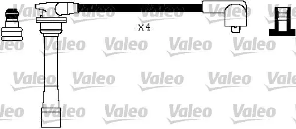 VALEO HYUNDAI комплект високовольтних проводів Elantra,Tucson,Kia cerato,Ceed 1.6/2.0 Valeo 346330 (фото 1)