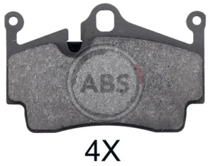 Гальмівні колодки зад. Boxster (987/982)/Cayman (981/987) 04- (BREMBO) A.B.S. 37697
