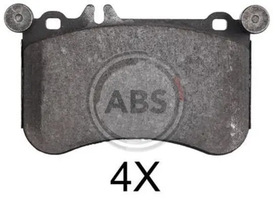 Гальмівні колодки пер. MB S-Class (W221/W222)/E-Class (W212) 11-17 (BREMBO) A.B.S. 37902 (фото 1)