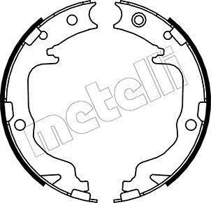 Комплект гальмівних колодок (барабанних) METELLI Metelli 53-0362 (фото 1)