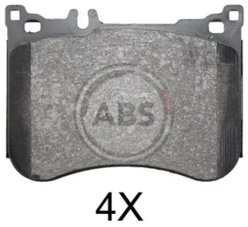 Гальмівні колодки пер. MB S300/S350/S400/S500 14- (BREMBO) A.B.S. 37952