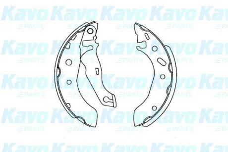 PARTS FORD щоки гальмівні FIESTA,KA,PUMA 96- KAVO KBS-5407