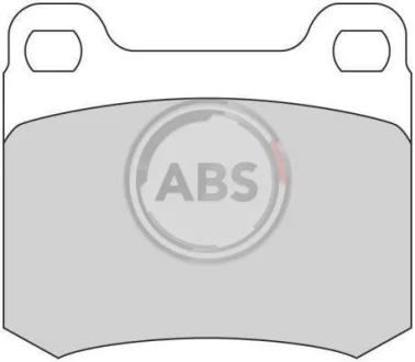 Комплект гальмівних колодок, дискове гальмо A.B.S. 364981