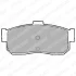 DELPHI NISSAN Гальмівні колодки задн. Maxima QX Delphi LP971 (фото 1)