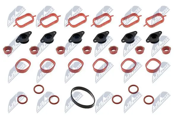 Прокладка впускного колектора bmw 3 e46, 11612246949 NTY BKSBM012A (фото 1)