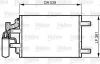 VALEO OPEL Радіатор кондиціонера (конденсатор) з осушувачем Meriva A 03- Valeo 814014 (фото 1)