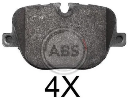 Гальмівні колодки задн. Range Rover III/Sport 4.4D/5.0 09-13 A.B.S. 37802