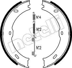 Комплект гальмівних колодок (барабанних) METELLI Metelli 53-0246K