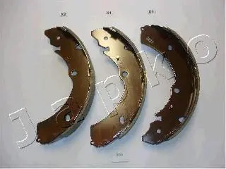Колодки гальмівні барабанні задні Great Wall Hover (05-), Steed (10-)/Isuzu D-Max (02-) JAPKO 55900 (фото 1)