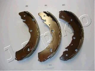 Колодки гальмівні барабанні задні Great Wall Hover (05-), Steed (10-)/Isuzu D-Max (02-) JAPKO 55900