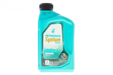 Олива моторна SYNTIUM PRIME E 5W-40 (1L) PETRONAS Petronas 71243E18EU