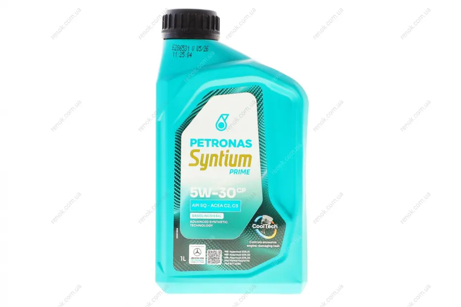 Олива моторна SYNTIUM PRIME CP 5W-30 (1L) PETRONAS Petronas 71233E18EU (фото 1)