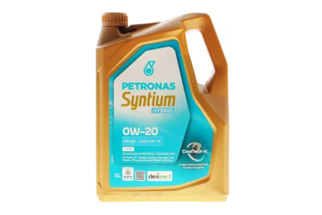 Олива моторна SYNTIUM HYBRID 0W-20 (5L) PETRONAS Petronas 71229M12EU