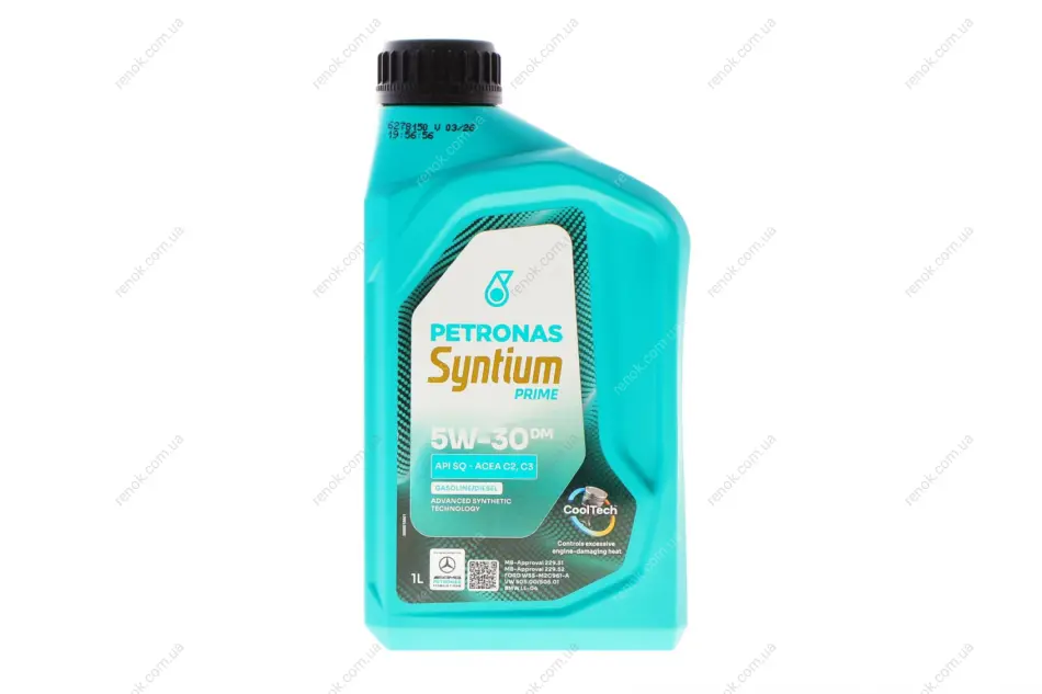 Олива моторна SYNTIUM PRIME DM 5W-30 (1L) PETRONAS Petronas 71232E18EU (фото 1)