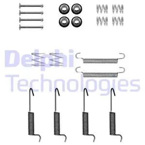 Монтажний набір гальмівної колодки (TRW) KIA CARNIVAL III MAZDA CX-5 2.0-2.9D 04.06-02.17 DELPHI Delphi LY1424 (фото 1)