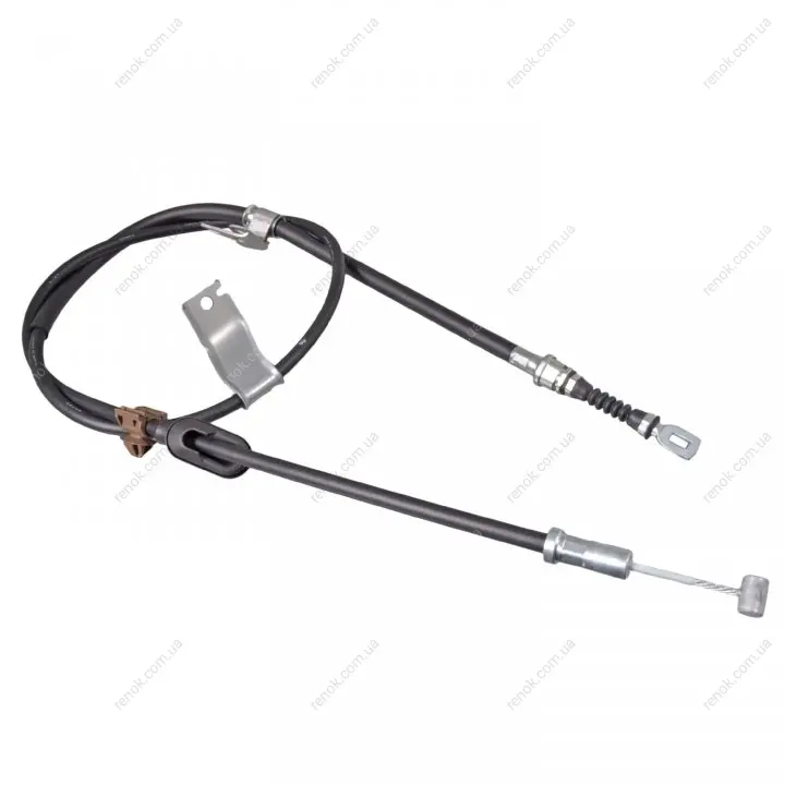 Трос стояночного гальма задн прав (1701мм/1695мм) HONDA JAZZ II 1.2/1.3/1.4 03.02-10.08 BLUE PRINT ADH246142 (фото 1)