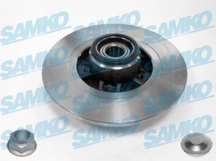 Диск гальмівний SAMKO R1033PCA