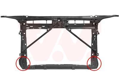 Панель пер. SKODA OCTAVIA 12 > 20 Van Wezel 7624678